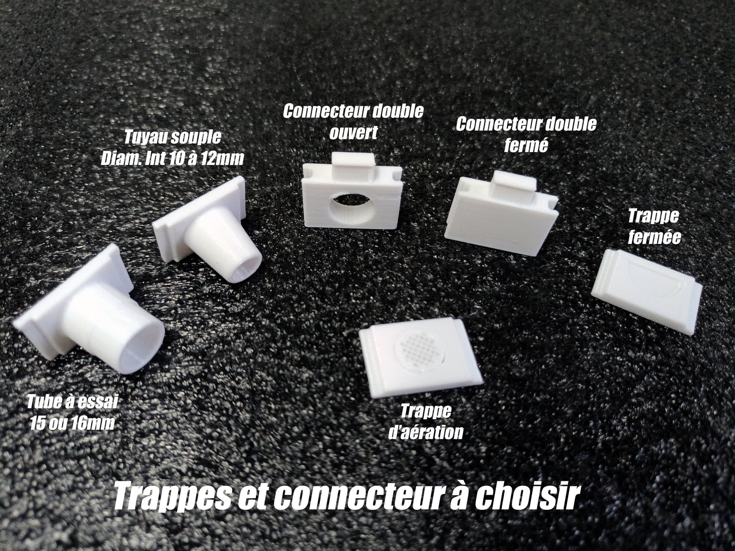trappe et connecteur fourmis